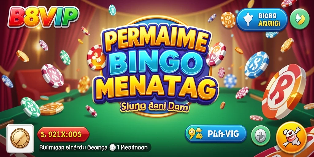 Tampilan gameplay B8VIP yang seru dalam permainan Bingo.