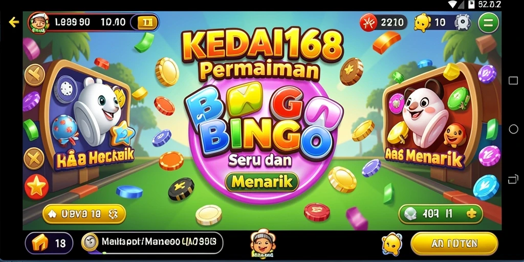 Gameplay KEDAI168 menunjukkan serunya bermain Bingo dengan teman.