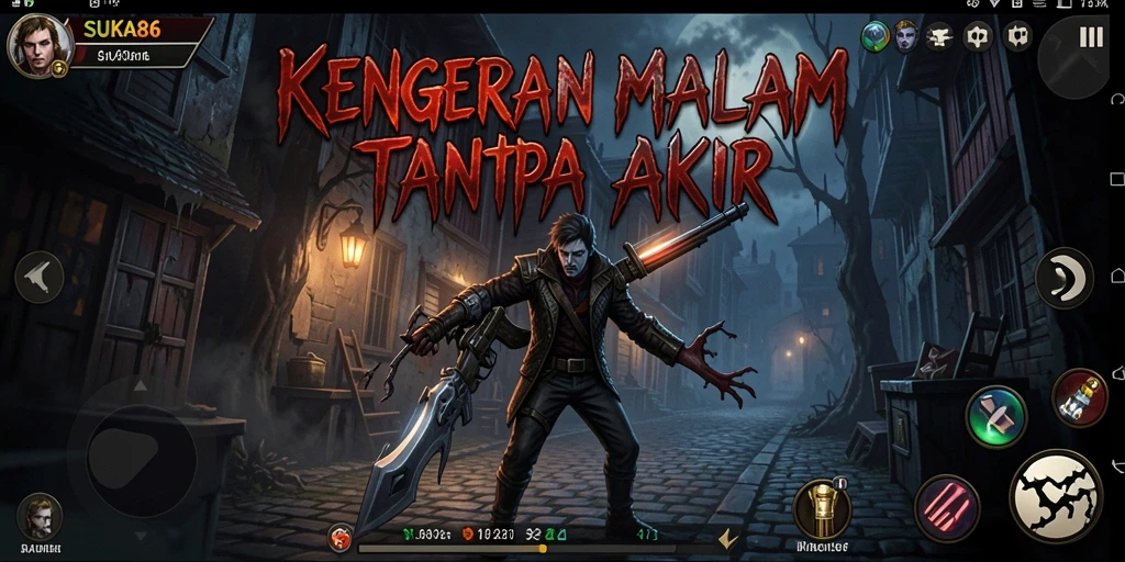 Tampilan menakutkan dari gameplay SUKA86 yang menggugah adrenalin.