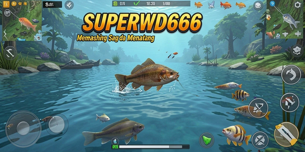 Tangkapan ikan yang menakjubkan di SUPERWD666
