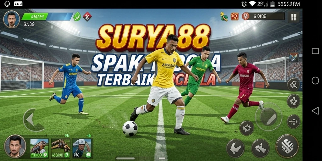 Tangkap momen seru dari game sepak bola SURYA88.